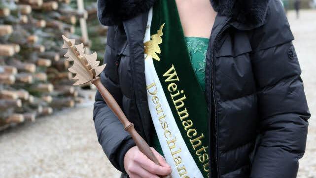 Weihnachtsbaumkönigin Katharina Püning Foto: Barbara Herbst