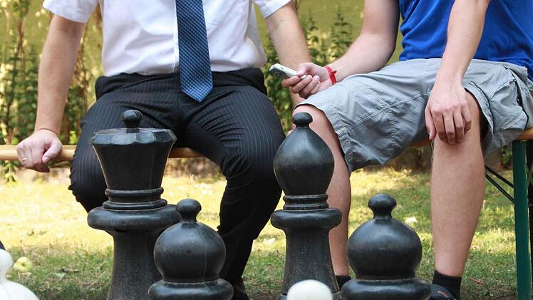 Das Schachspiel ist nicht die einzige Attraktion des Heiligenhofs.  Foto: Carmen Schmidt