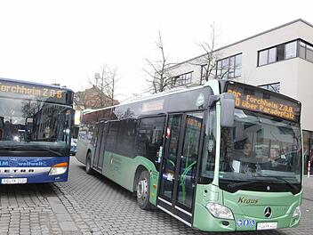 Rund 2000 Forchheimer nutzen täglich den Bus. Demnächst dürfen sie mit einem besseren, als den im Zentrum üblichen 30-Minuten-Takt rechnen. Foto: Ekkehard Roepert