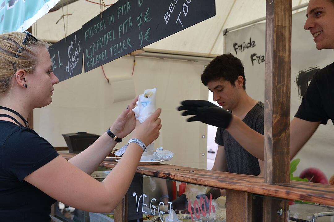 Das Essen bei Rock im Park 2018