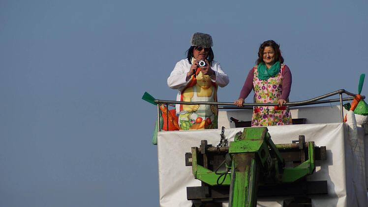 Hoch oben: der Tennisclub Zapfendorf Foto: Johannes Michel