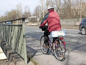 Die Trubbach-Brücke der B 470 in Forchheim Fotos: Josef Hofbauer