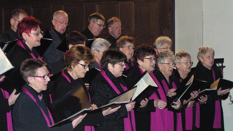 Der Zeiler Kirchenchor ist unter den Zeiler Sängergruppen ein ernst zu nehmender Chor.