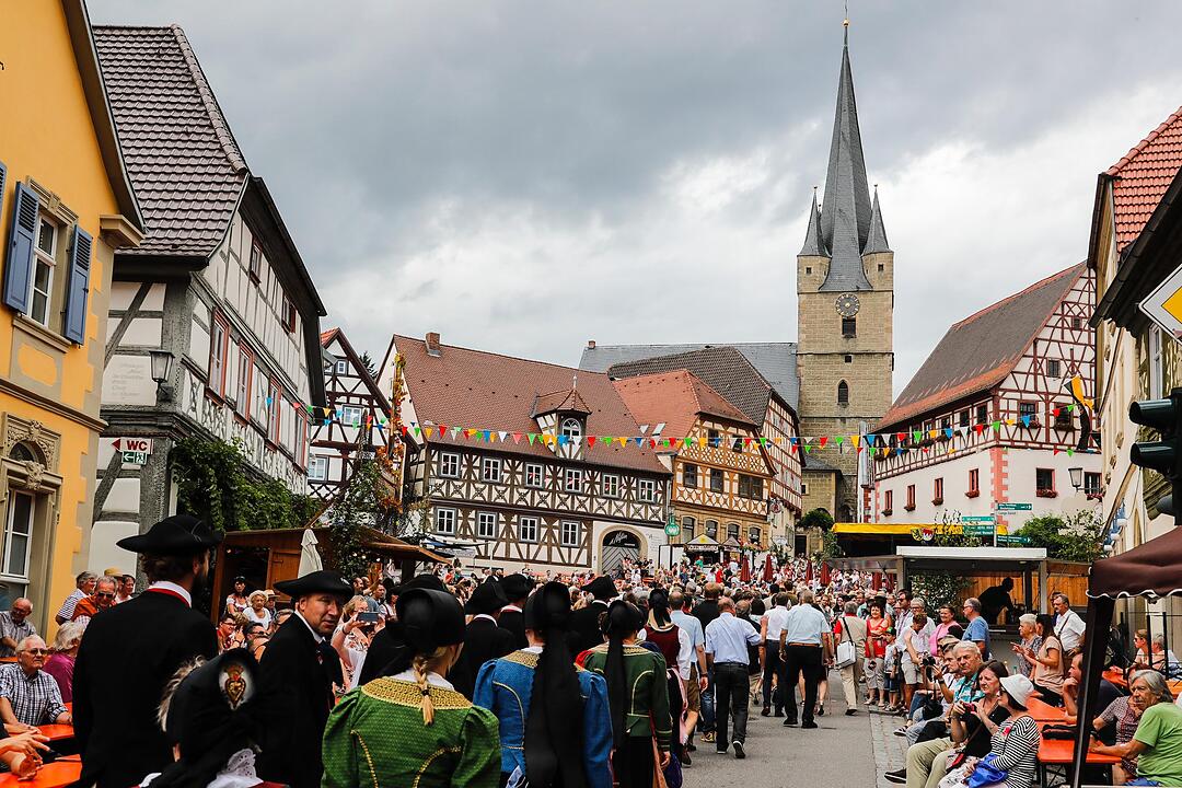 Weinfest-Eröffnung in Zeil am Main