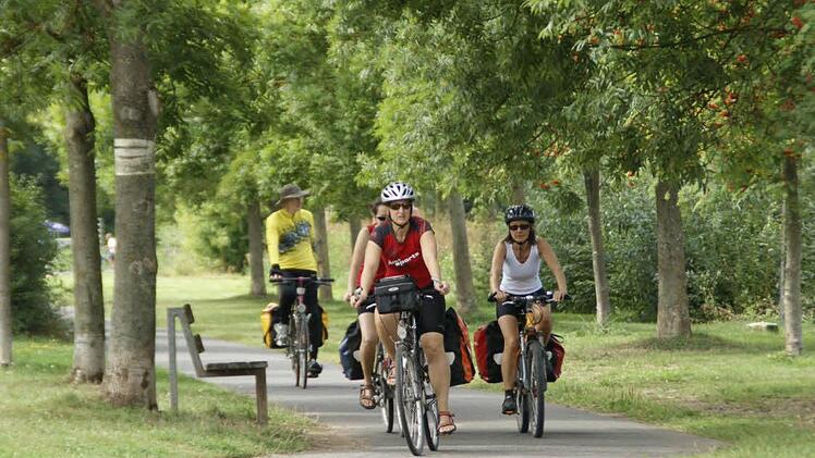 Viel Betrieb herrschte am Sonntag auf der gesamten Strecke des Main-Radtags.