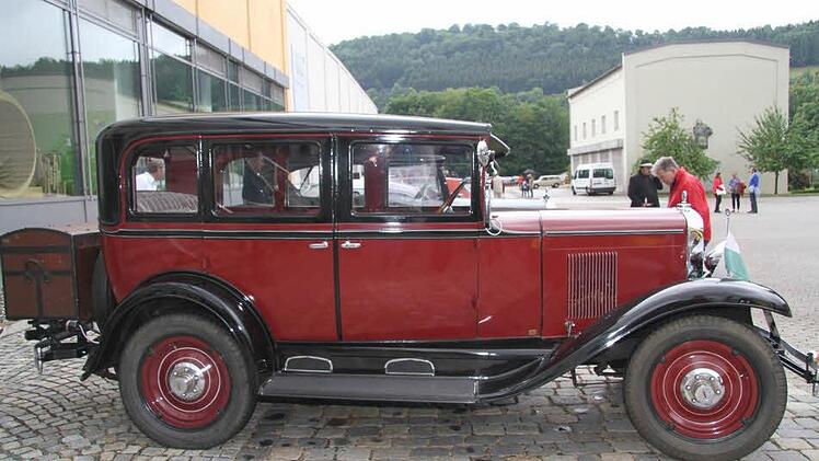 Impressionen vom Oldtimer-Treffen in Kulmbach.  Foto: Sonja Adam
