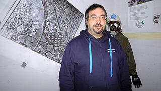 Exklusive Einblicke in den Fürther Rohnhof-Bunker