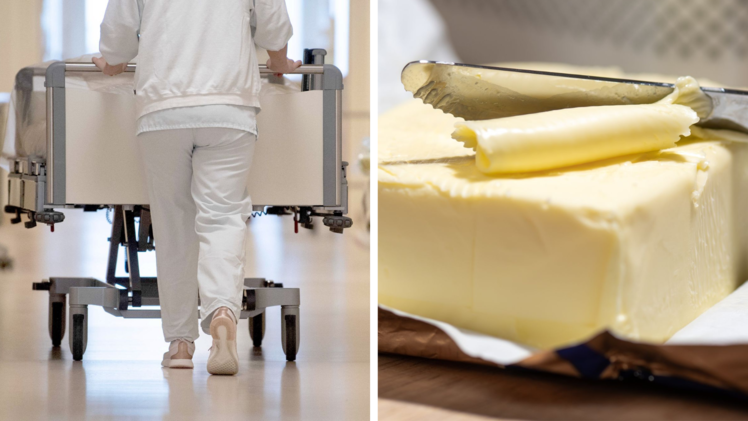 Klinik streicht gesetzlich versicherten Patienten die Butter zum Frühstück