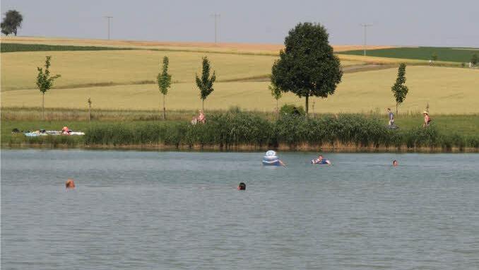 Der Landschaftssee ist das ideale Gewässer für den Dreikampf. Foto: G. Bauer