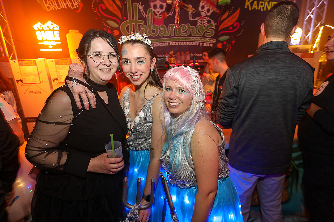 Beste Partystimmung in der Stadthalle