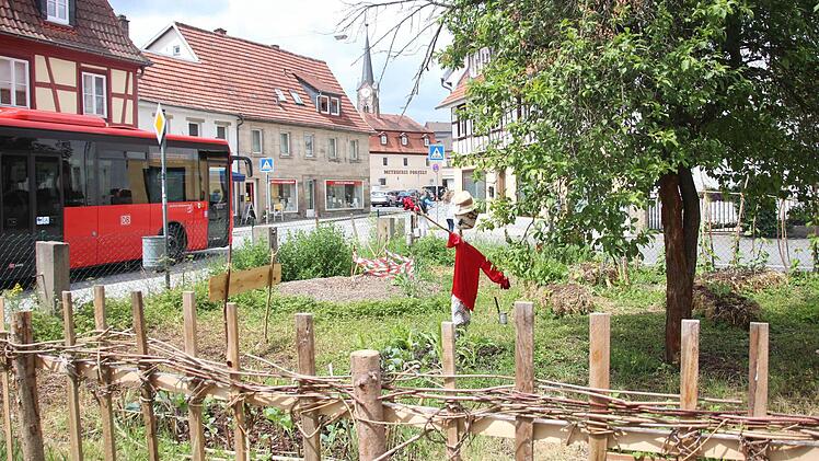 Der Gemüsegarten der Stadtoase. Foto: Sarah Dann