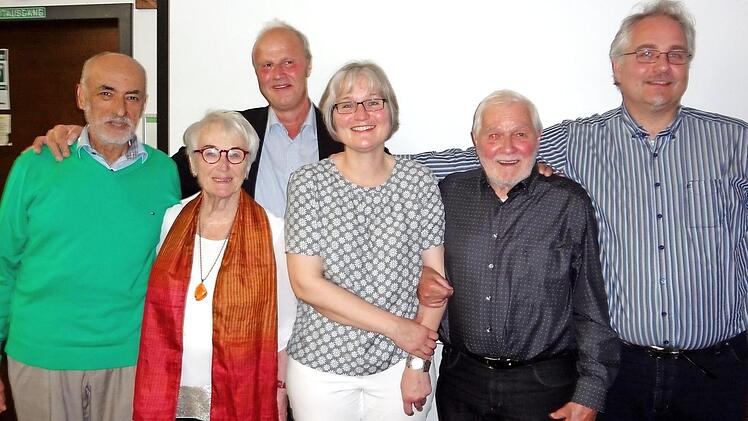 Helmut und Theresa Zaby, Gerald Brehm, Dagmar Wennmacher, Christian Ulbrich und Christian Wennmacher heute Fotos: privat