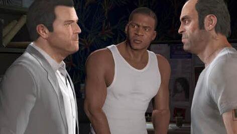 Die Rollen sind klar verteilt: Michael ist der alternde Mafioso, Franklin der Straßengangster, Trevor der wahnsinnige Soziopath. Foto: dpa/Rockstar Games
