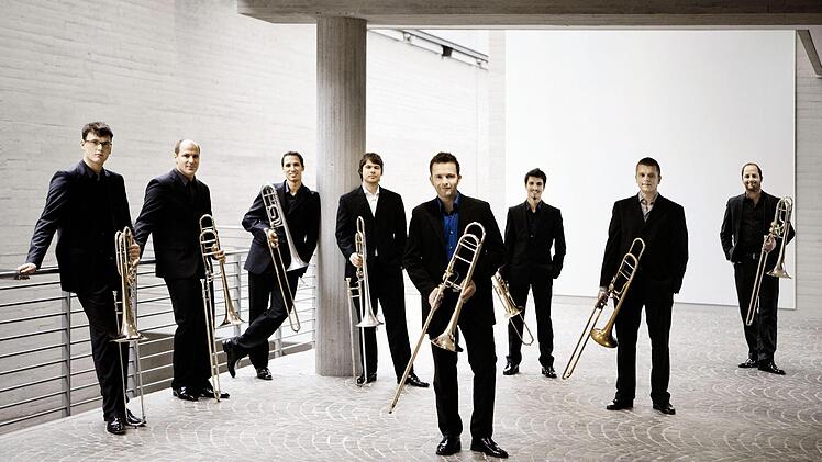 Den Saisson-Abschluss beim Coburger "Verein" gestaltet am Montag, 18. Mai, die Trombone Unit Hannover".Foto: PR