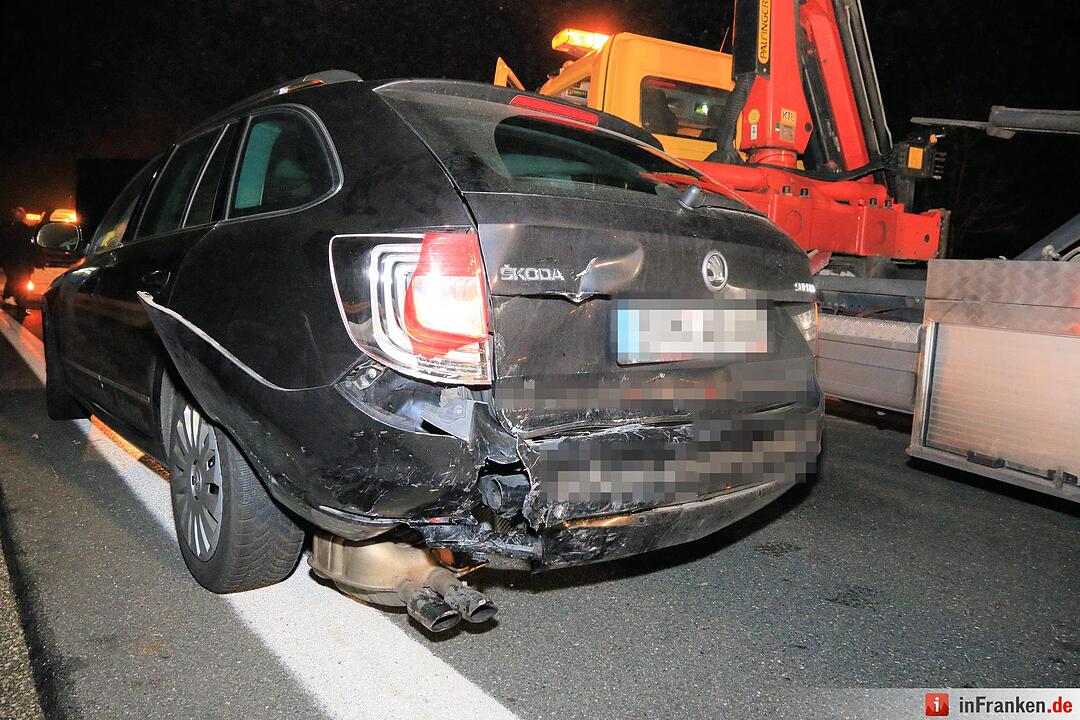 Unfall auf der A3 bei Höchstadt
