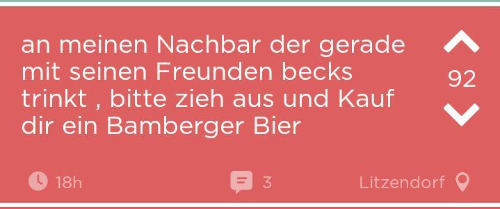 Die besten Jodel-Sprüche aus Franken