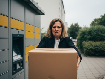 Frau bringt stinkendes Paket zur Polizei in Hof.