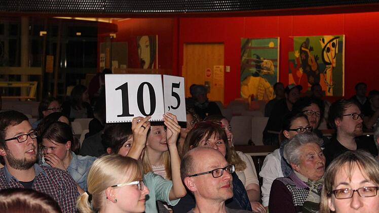 10,5 war die Höchstzahl. Diese wurde nicht oft von der Jury gezückt, sondern blieb den Besten vorbehalten.