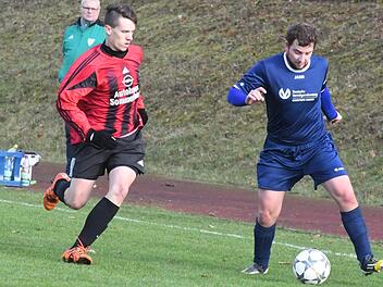 Tim Potschka (links) bereitet viele entscheidende Tore vor, hat aber auch schon zwölf der insgesamt 60 Treffer selbst erzielt. Foto: Hopf