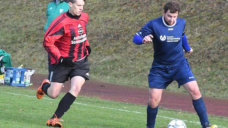 Tim Potschka (links) bereitet viele entscheidende Tore vor, hat aber auch schon zwölf der insgesamt 60 Treffer selbst erzielt. Foto: Hopf