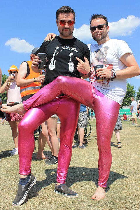 Die krassesten Outfits bei Rock im Park 2017