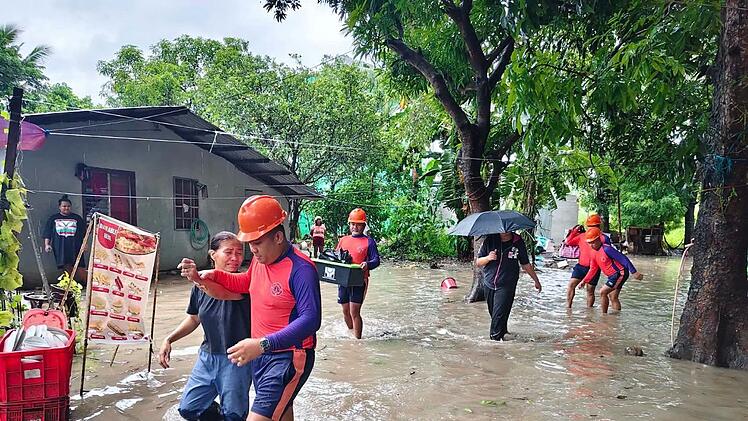 Unwetter auf den Philippinen