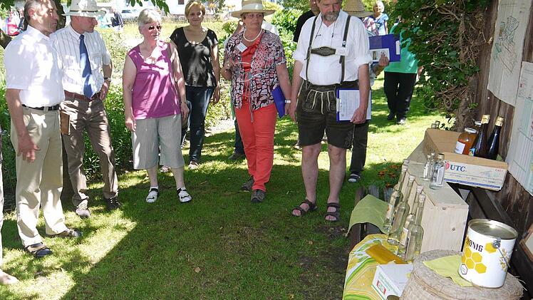 Im Garten der Familie Stahl. Foto: Berthold Köhler