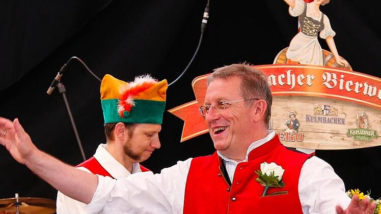 Die Kulmbacher Bierwoche ist eröffnet. Foto: Matthias Hoch