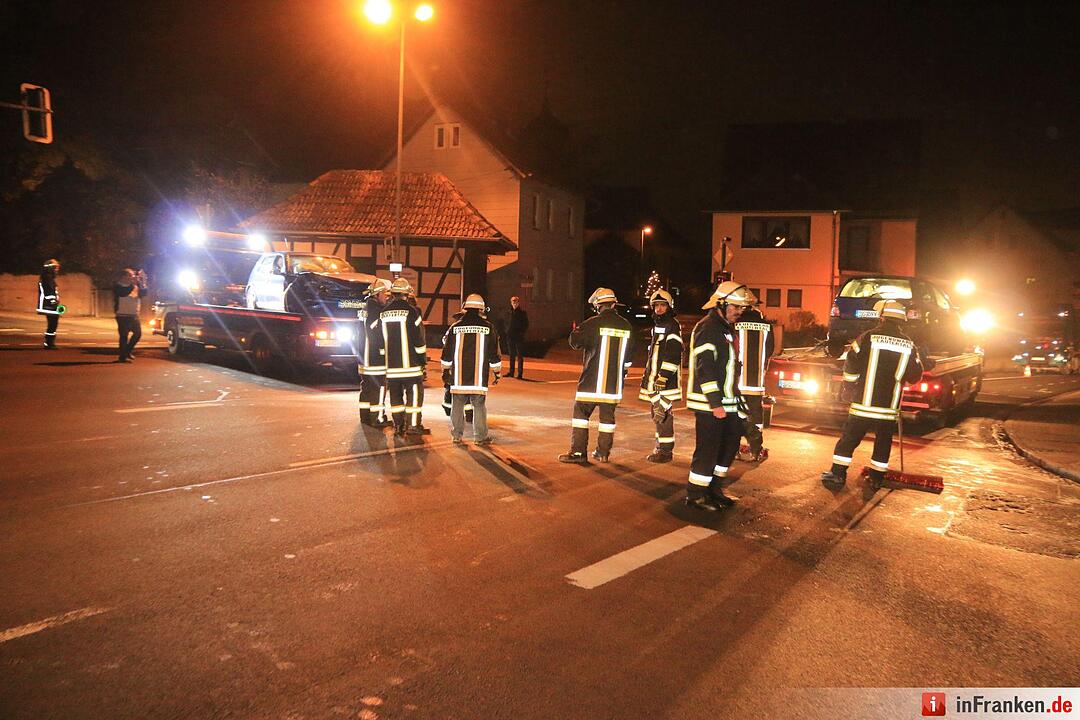 Unfall in Unterlauter