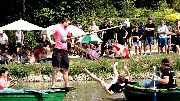 Impressionen von der Weihergaudi    Foto: Richard Sänger