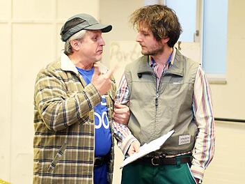 Michael Lion (links) und Dominik Tremel Foto: Henning Rosenbusch