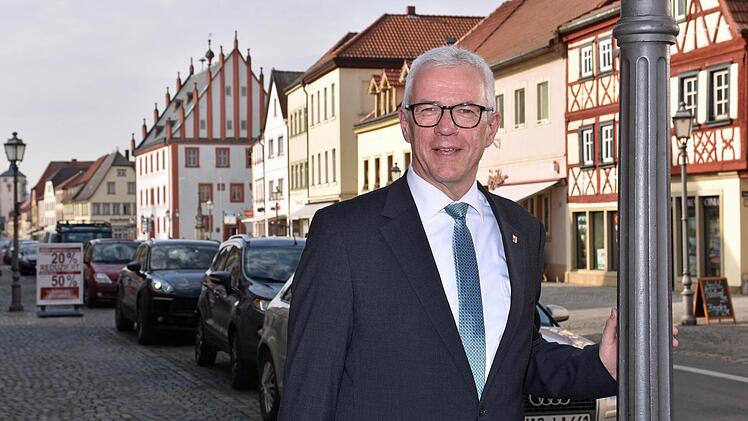 Bürgermeister Günther Werner verkündete gestern, warum er wieder zur Wahl antreten möchte.Ulrike Langer