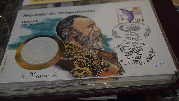 Die Münze zu diesem Numisbrief aus Dieter Kemptners Sammlung ist aus Meissner Porzellan. Daniela Pondelicek
