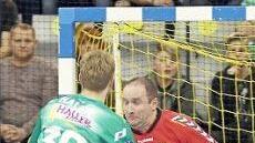 Augen zu und durch, Teil 3: Jan Kulhanek zeigte eine hervorragende Leistung im HSC-Tor.