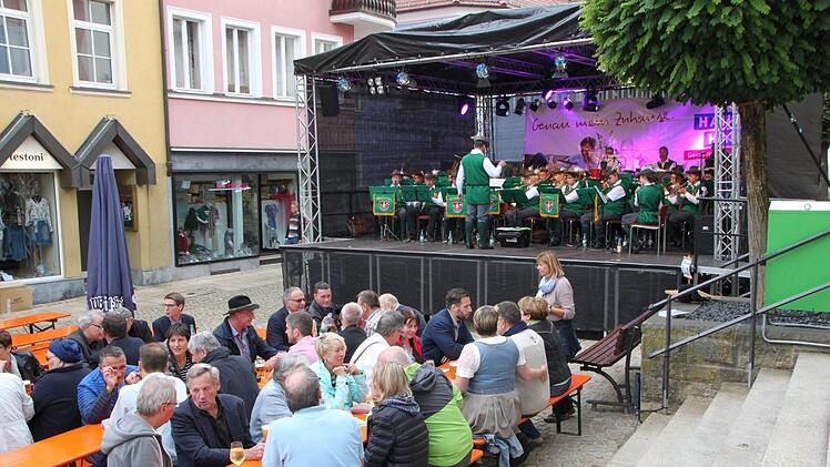 Stadträte und weitere Ehrengäste füllten die Tische vor der Bühne. Foto: Ulrike Müller