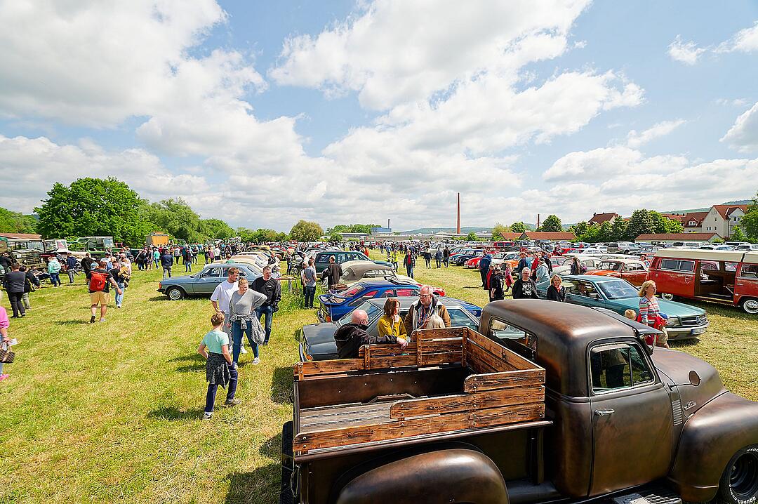 Es kamen viele Oldtimerfreunde.