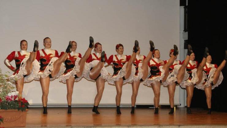 Die Garde aus Heubach zeigte einen Garde- und den Bayerischen Showtanz.