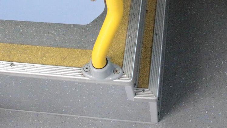 Der Bus ist voller Ecken und Kanten