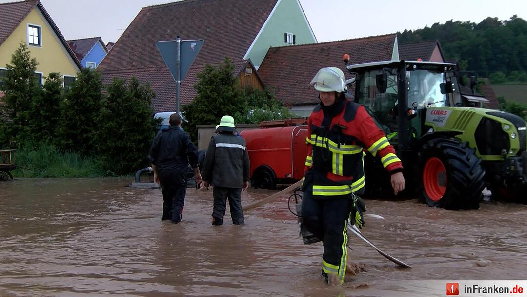 Unwetter in Frankendorf