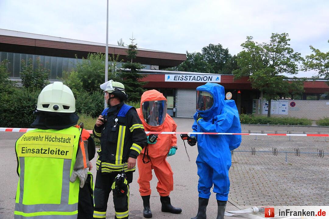 Chlorgasaustritt in Freibad Höchstadt