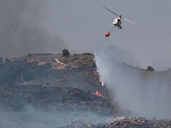Waldbrand in Andalusien