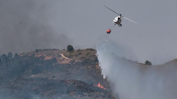 Waldbrand in Andalusien