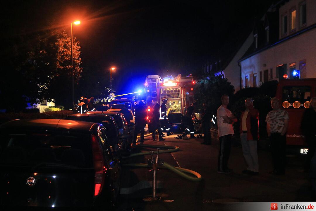 Brand in Mehrfamilienhaus in Memmelsdorf