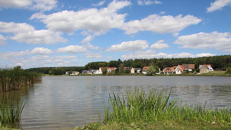 An den Weihern um den Höchstadter Ortsteil Kieferndorf wurden schon die ersten Spuren des Fischotters   entdeckt.  Foto: Andreas Dorsch