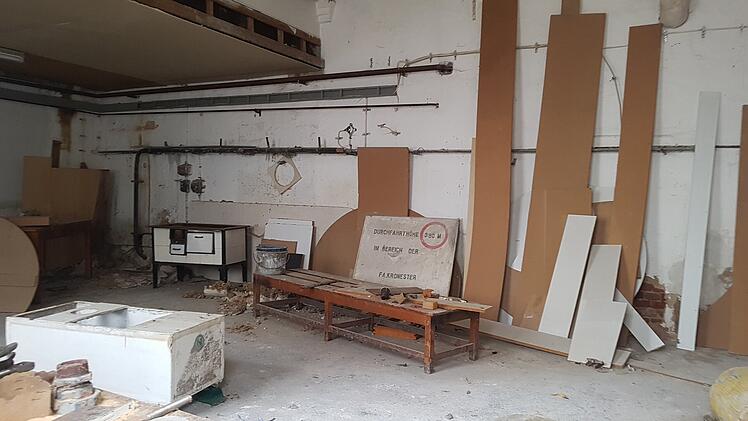 Innenansicht Porzellanfabrik Kronester