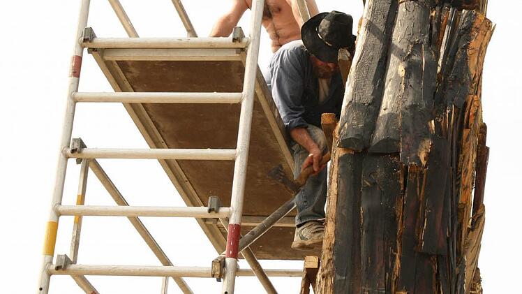 Bei der Arbeit. Foto: Paul Ziegler