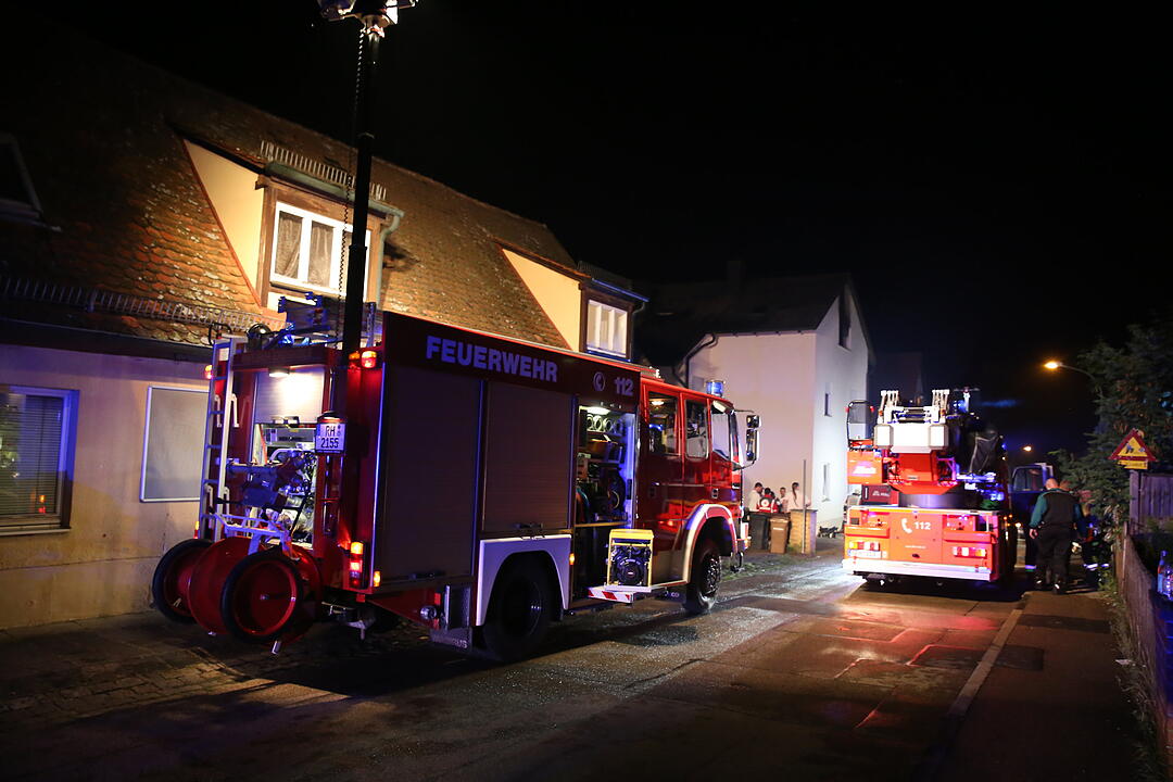 Mann stirbt bei Feuer in Georgensgmünd