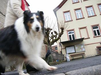 Der Platz an der Kirche in Feuerthal bekommt ein Pflaster. Foto: Archiv/ Arkadius Guzy