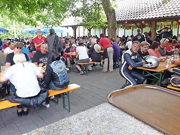 Der Biergarten der Kathi-Bräu ist regelmäßig gut besucht.  Foto: Georg Wolf