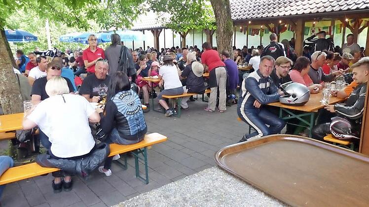 Der Biergarten der Kathi-Bräu ist regelmäßig gut besucht.  Foto: Georg Wolf